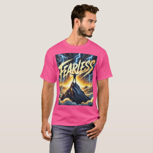 Furchtlos - kühl und Motivierend Design stärken T-Shirt