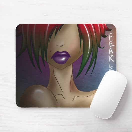 Furchtlos… Mousepad (Mit Mouse)