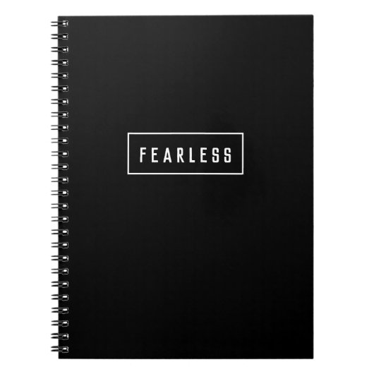 furchtlos notizblock (Vorderseite)