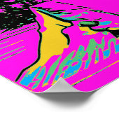 Furchtlos - Snowboarder Poster (Ecke)