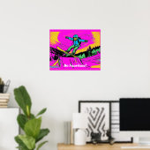 Furchtlos - Snowboarder Poster (Heimbüro)