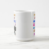 Furchtlos stark und unaufhaltsam ist sie kaffeetasse (Mittel)