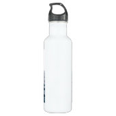{Furchtlos} Trinkflasche (Rückseite)