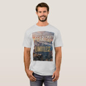 Furchtlos und Grenzenlos T-Shirt (Vorne ganz)