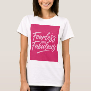 Furchtlos und vornehm - Stilvolle Frauenmächte T-Shirt
