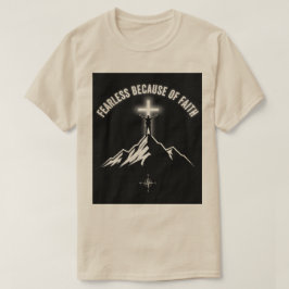 Furchtlos wegen des Glaubens Christliches Herren-T T-Shirt