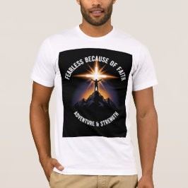 Furchtlos wegen des Glaubens Christliches Herren-T T-Shirt