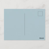 Furchtlose Abschlussfeier Postkarte (Rückseite)