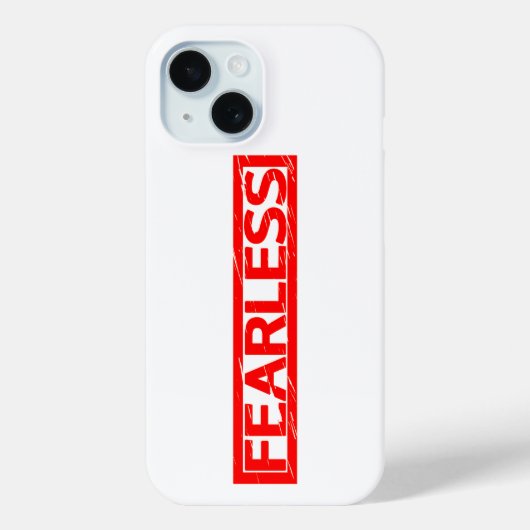 Furchtlose Briefmarke Case-Mate iPhone Hülle (Rückseite)