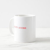 Furchtlose Führer-Tasse Kaffeetasse (Vorderseite Links)