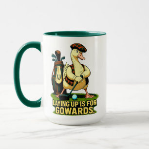 Furchtlose Golfgans Tasse