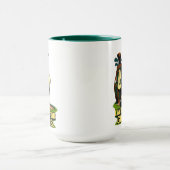 Furchtlose Golfgans Tasse (Zentrum)