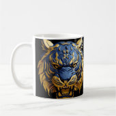 Furchtlose Serie: Tiger Kaffeetasse (Links)