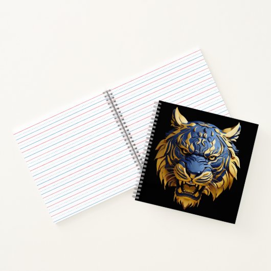 Furchtlose Serie: Tiger Notizblock (Innenseite)