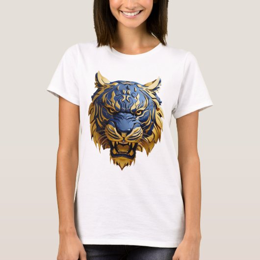 Furchtlose Serie: Tiger T-Shirt (Vorderseite)