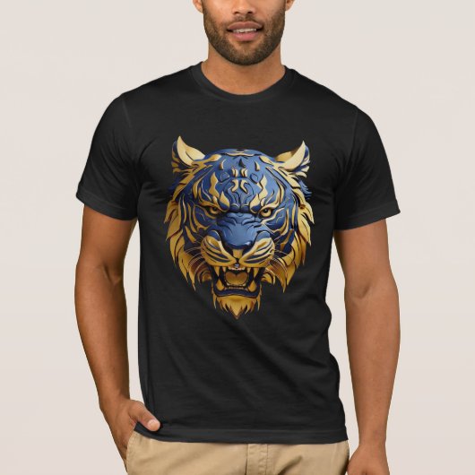 Furchtlose Serie: Tiger T-Shirt (Vorderseite)