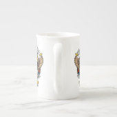 Furchtlose Träumer Adler Tasse (Rückseite)