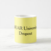 Furchtlose Zitat-Kaffee-Tasse Kaffeetasse (Mittel)