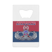 Furchtloser 82. Im Flugzeug Geschäftsbereich Geldbeutel Flaschenöffner (Vorderseite)