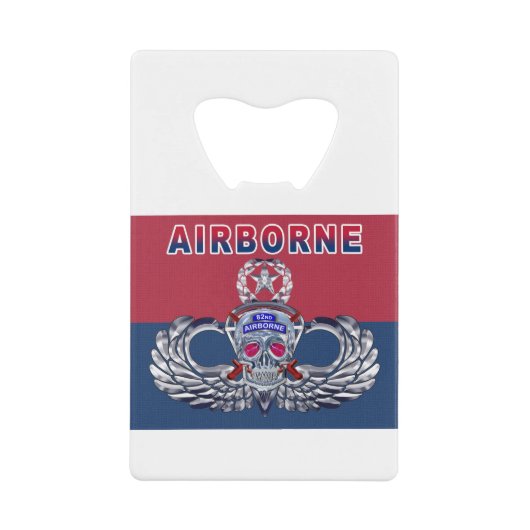 Furchtloser 82. Im Flugzeug Geschäftsbereich Geldbeutel Flaschenöffner (Vorderseite)