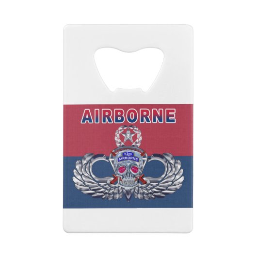 Furchtloser 82. Im Flugzeug Geschäftsbereich Geldbeutel Flaschenöffner (Rückseite)