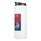 Furchtloser 82. Im Flugzeug Geschäftsbereich Thermosbecher (Nach rechts gedreht)