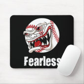 Furchtloser Baseball Mousepad (Mit Mouse)