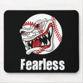 Furchtloser Baseball Mousepad (Vorne)