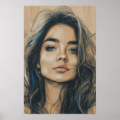 Furchtloser Blick Poster (Vorne)