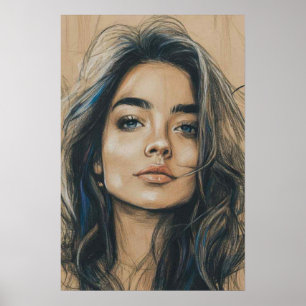 Furchtloser Blick Poster