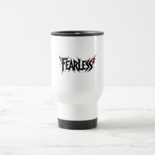 Furchtloser Grafischer Tasse Cup Edgy Lightning Bo