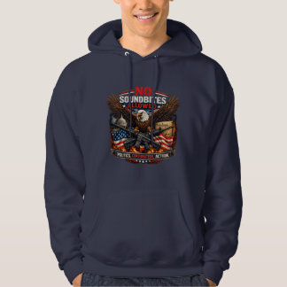 Furchtloser kühner Amerikaner Hoodie