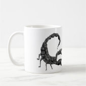Furchtloser Liebe Scorpion Angel Kaffeetasse (Links)