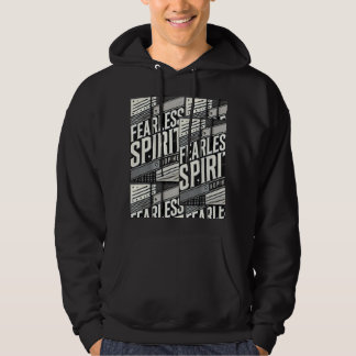 Furchtloser Motivationsgeist Hoodie