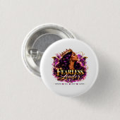 Furchtloser Pin Button (Vorne & Hinten)
