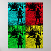 Furchtloser Pop Poster (Vorne)