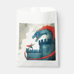 Furchtloser Ritter und Drache Geschenktütchen