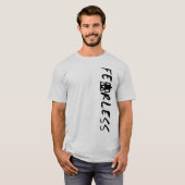 FURCHTLOSER Rollstuhlathlet T-Shirt (Vorne ganz)