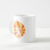 Furchtloser Skater Jumping Kaffeetasse (Vorderseite Links)