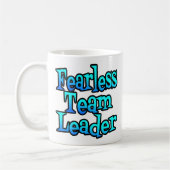 Furchtloser Teamleiter Kaffeetasse (Links)
