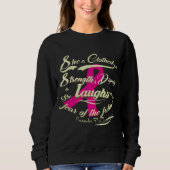 Furchtloses Brustkrebsbewusstsein Sweatshirt (Vorderseite)