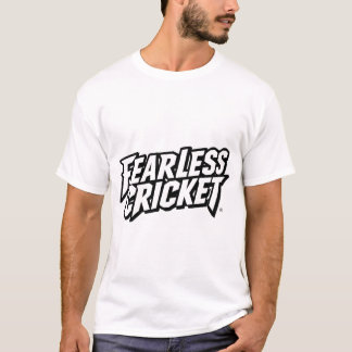 Furchtloses T20-Cricket-Grafik-T-Shirt T-Shirt