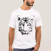 Furchtloses Tigergefecht - chinesisches Jahr des T T-Shirt (Vorderseite)