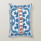 Furchtloses Vintages Affirmationskissen Dekokissen (Vorderseite(Vertikal))