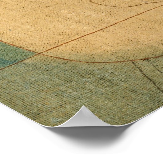 Furchtmaske, 1932 von Paul Klee Poster (Ecke)