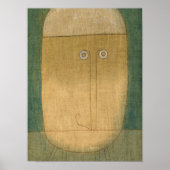 Furchtmaske, 1932 von Paul Klee Poster (Vorne)