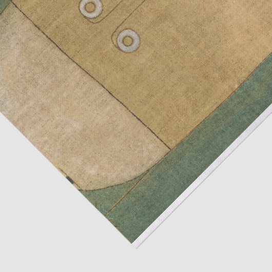 Furchtmaske von Paul Klee Seidenpapier (Ausschnitt)