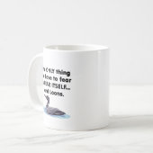 Furchtselbst Loons Kaffeetasse (Vorderseite Links)