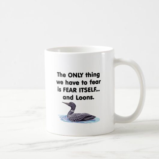 Furchtselbst Loons Kaffeetasse (Rechts)