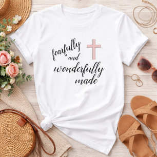 Furchtvoll und wunderbar Made Christlich T - Shirt